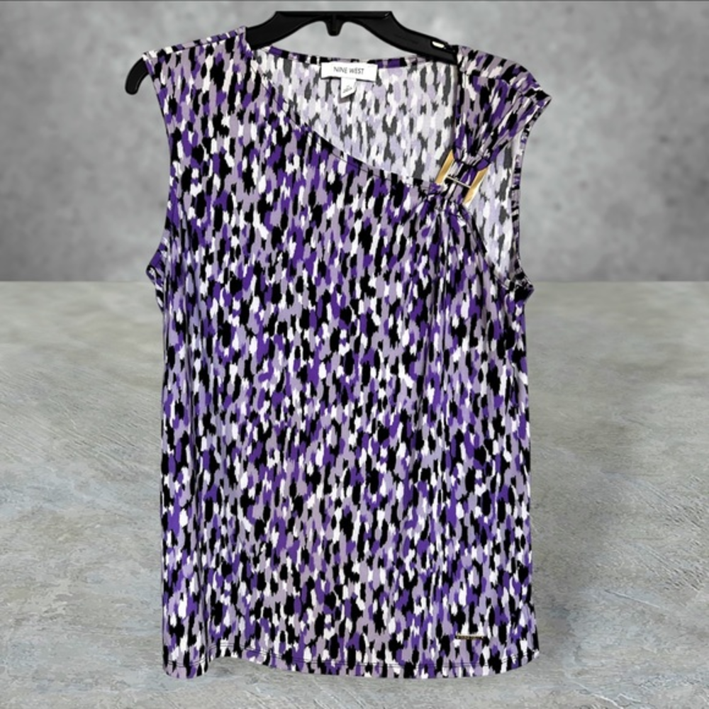 Nine West Pullover‎ Blouse Size M